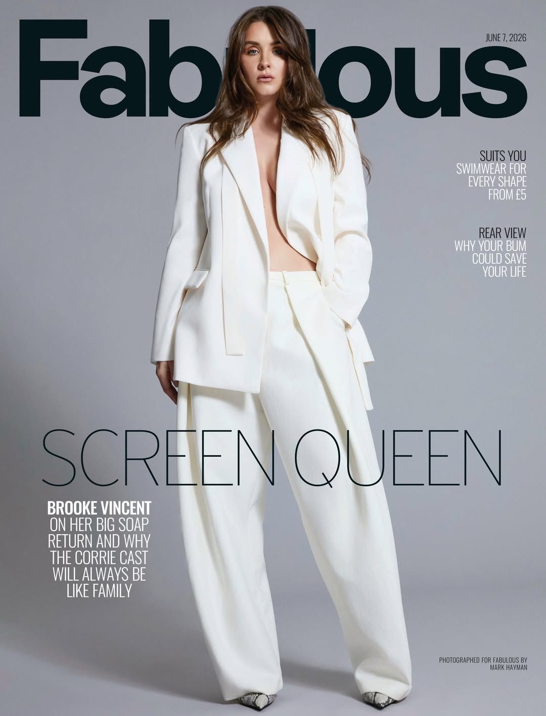 New cover shoot for Fabulous Magazine starring Brooke Vincent, shot in Studio One by Mark Hayman 🤍

@fabulousmag 
@brookelevivincent 
@markhaymanphoto 
@jenny_fabulousmag 
@sallyrowemua 
@kellyallen01 
@fabsinead 

#fivefourstudios